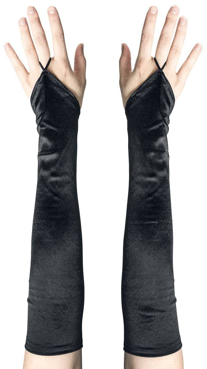EMP "Lace Up Sleeve Glove" Stulpen Schwarz Von Pamela Mann
