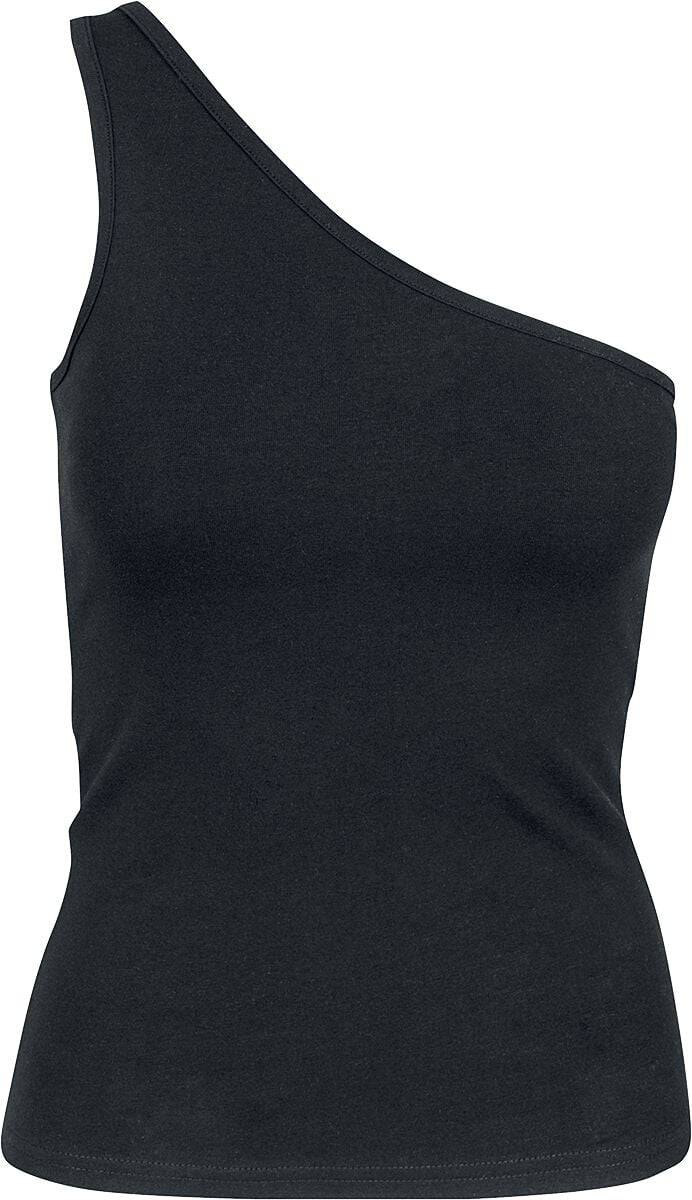 EMP "Ladies Asymmetric Top" Top schwarz von Urban Classics