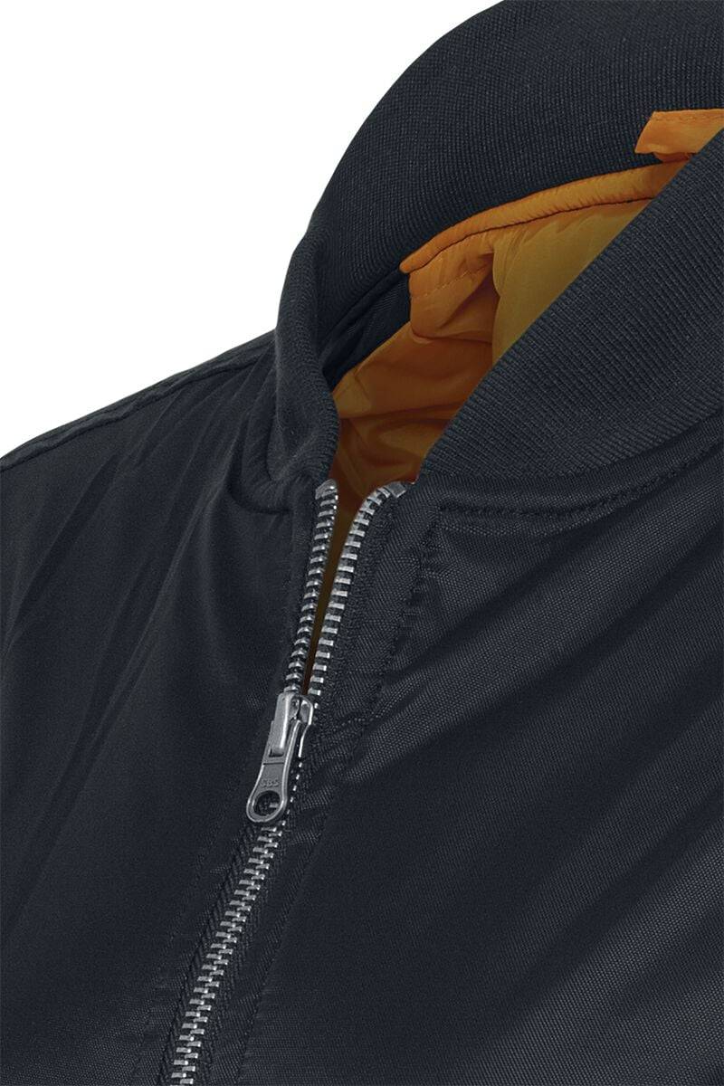 EMP "Ladies Basic Bomber Jacket" Bomberjacke Schwarz Von Urban Classics