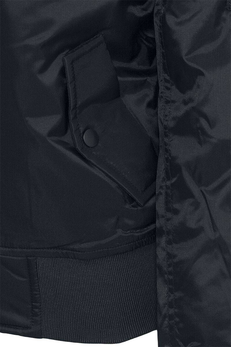 EMP "Ladies Basic Bomber Jacket" Bomberjacke Schwarz Von Urban Classics