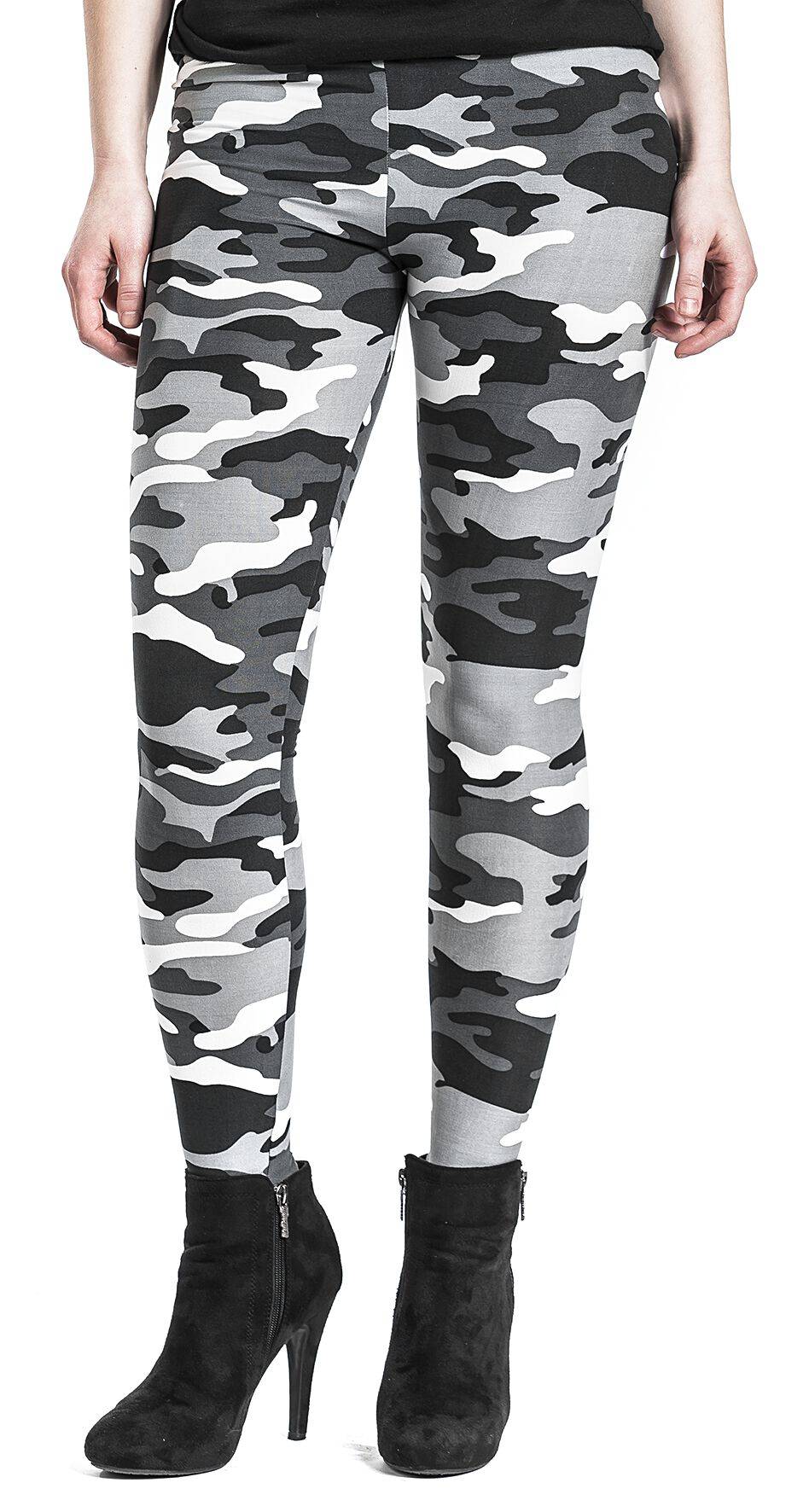 EMP "Ladies Camo Leggings" Leggings Snowcamo Von Urban Classics