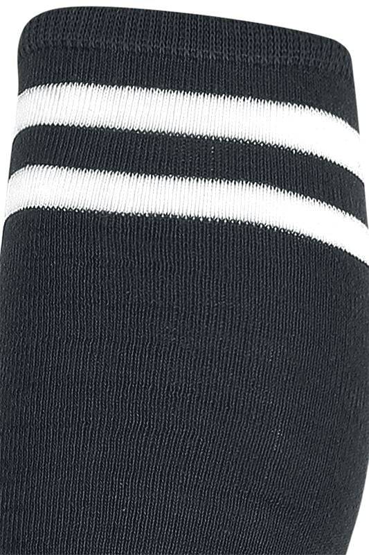 EMP "Ladies College Socks 2-Pack" Kniestrümpfe Schwarz Von Urban Classics