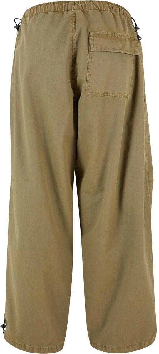 EMP "Ladies Cotton Parachute Pants" Stoffhose Oliv Von Urban Classics