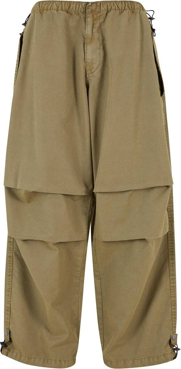 EMP "Ladies Cotton Parachute Pants" Stoffhose oliv von Urban Classics
