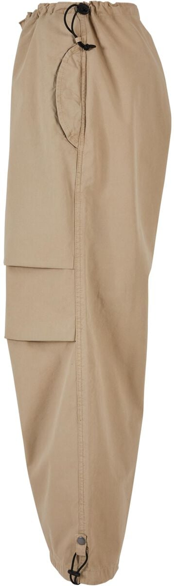 EMP "Ladies Cotton Parachute Pants" Stoffhose Sand Von Urban Classics