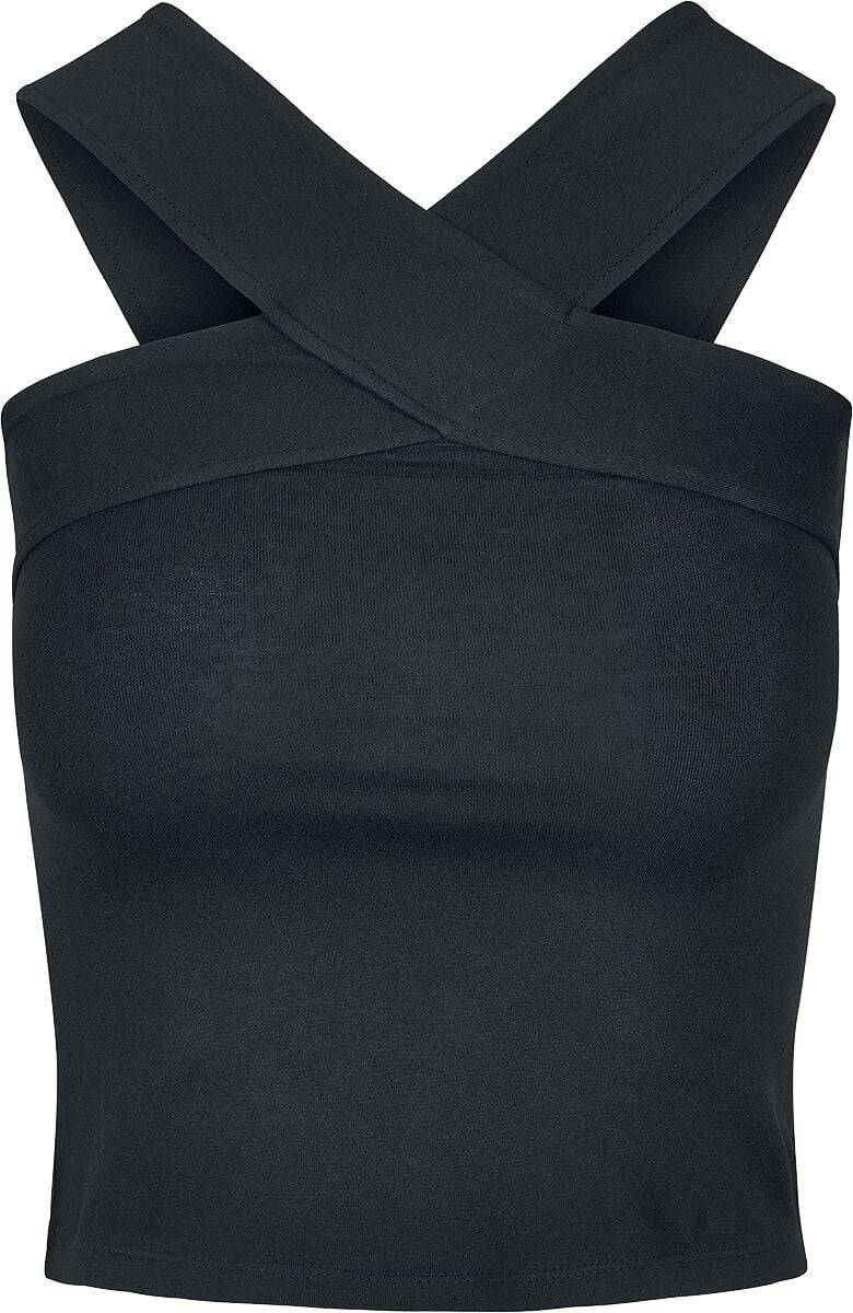 EMP "Ladies Cross Top" Top schwarz von Urban Classics