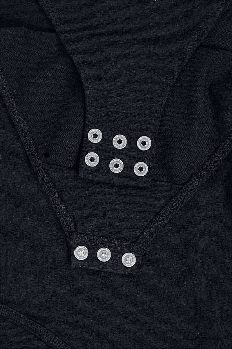 EMP "Ladies Cut Out Longsleeve Body" Body Schwarz Von Urban Classics
