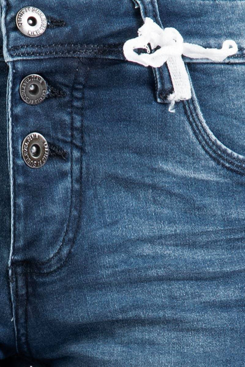 EMP "Ladies Denim Bermuda" Short Blau Von Sublevel Denim