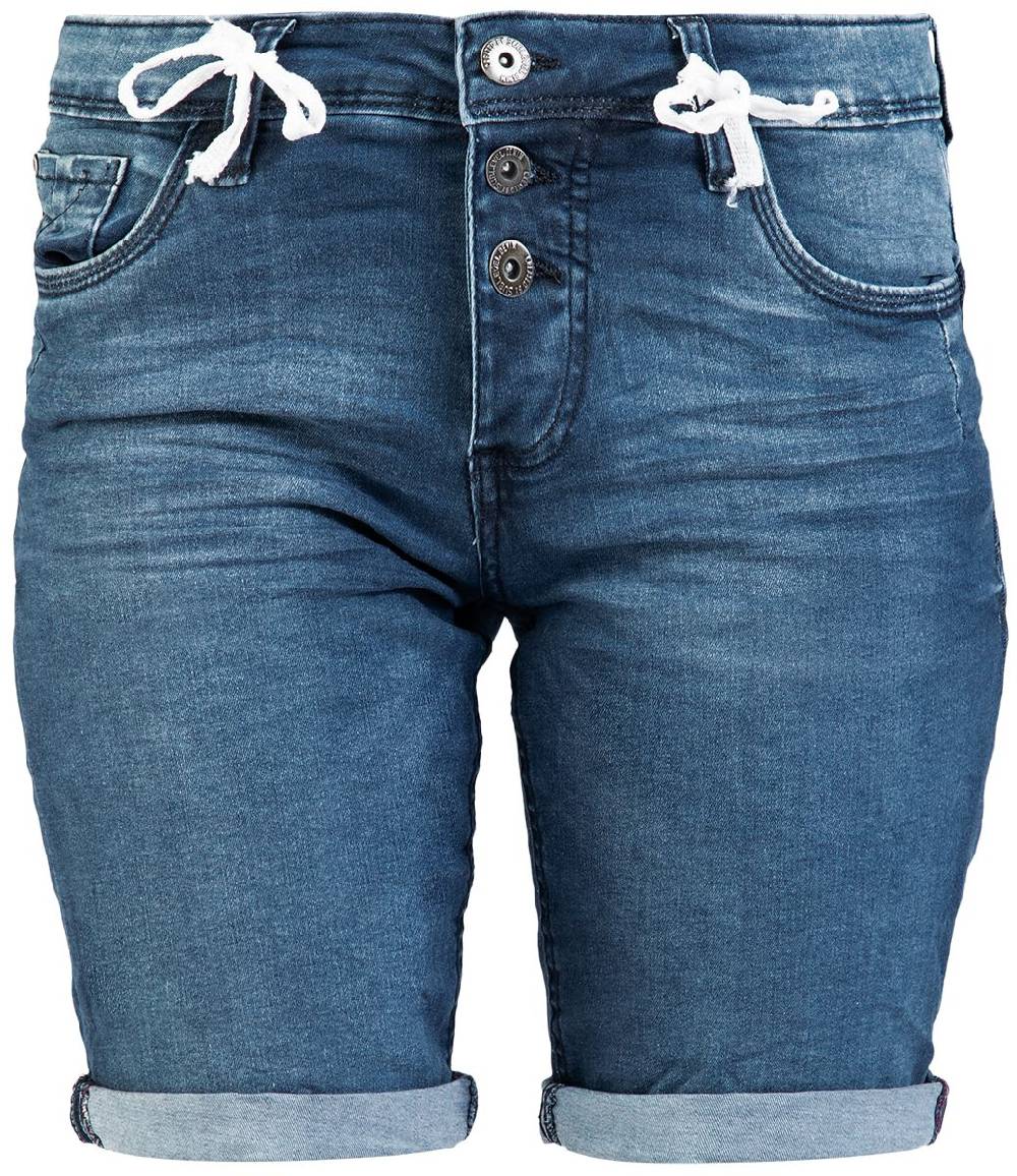 EMP "Ladies Denim Bermuda" Short blau von Sublevel Denim