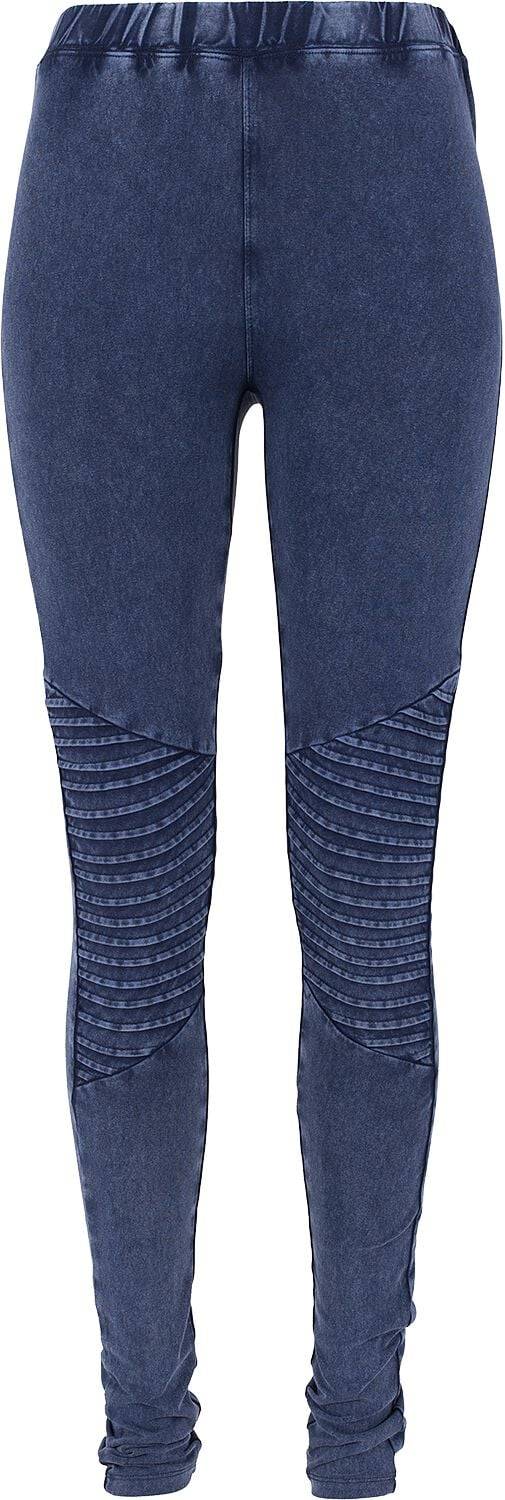 EMP "Ladies Denim Jersey Leggings" Leggings blau von Urban Classics