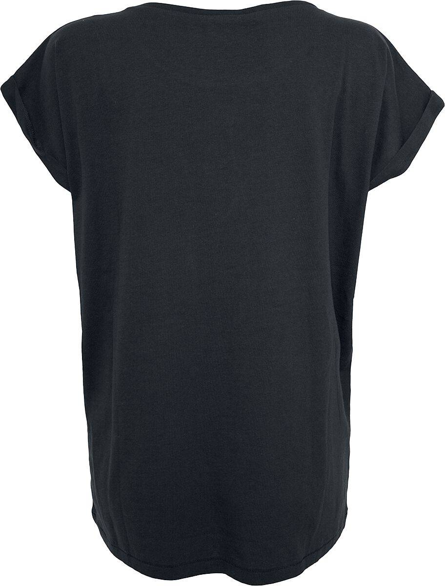 EMP "Ladies Extended Shoulder Tee Double Pack" T-Shirt Schwarz/weiß Von Urban Classics