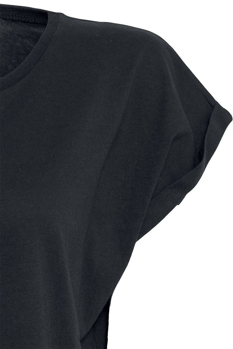 EMP "Ladies Extended Shoulder Tee Double Pack" T-Shirt Schwarz/weiß Von Urban Classics