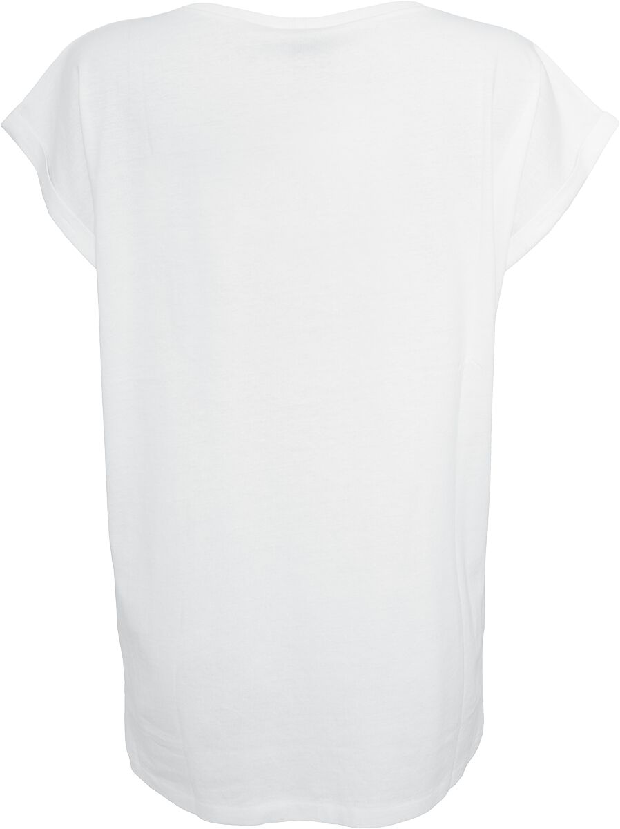 EMP "Ladies Extended Shoulder Tee Double Pack" T-Shirt Schwarz/weiß Von Urban Classics