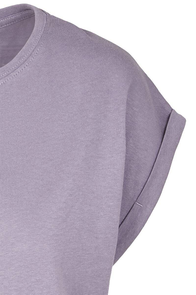 EMP "Ladies Extended Shoulder Tee" T-Shirt Flieder Von Urban Classics