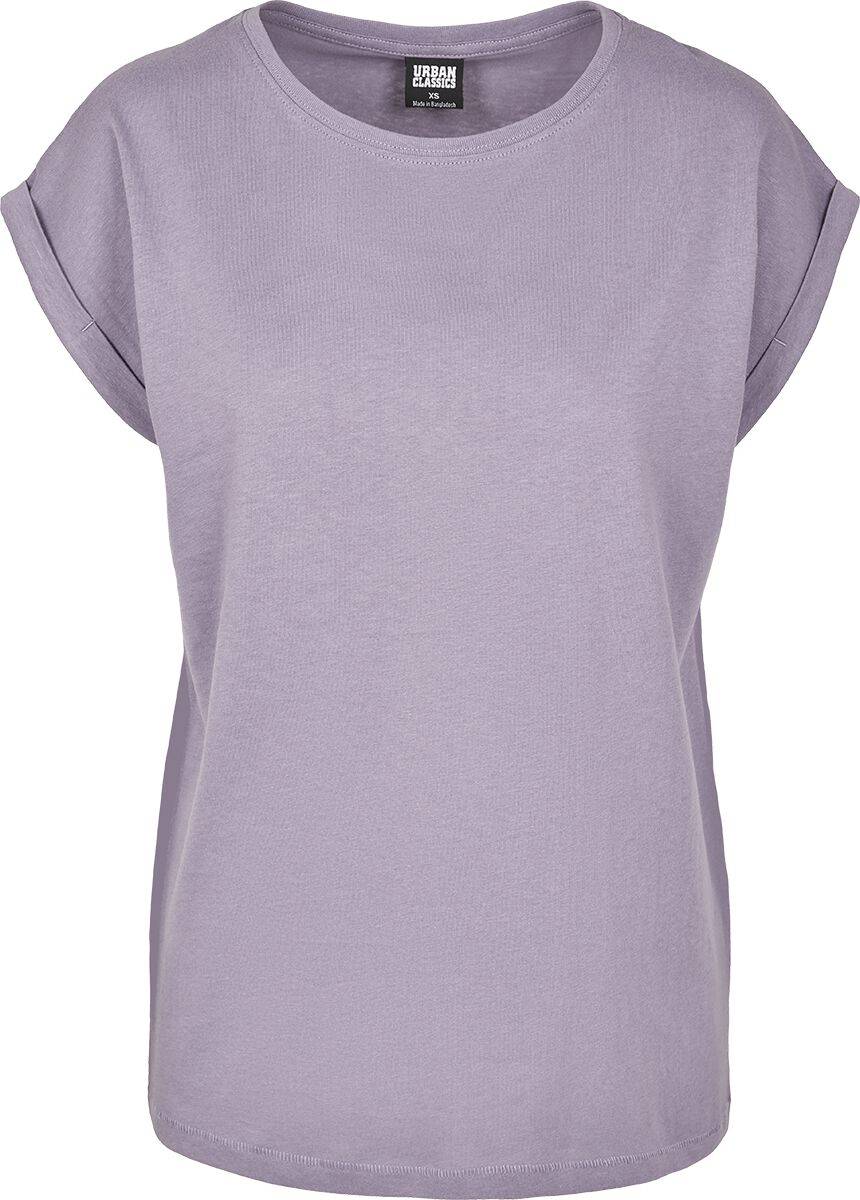 EMP "Ladies Extended Shoulder Tee" T-Shirt flieder von Urban Classics