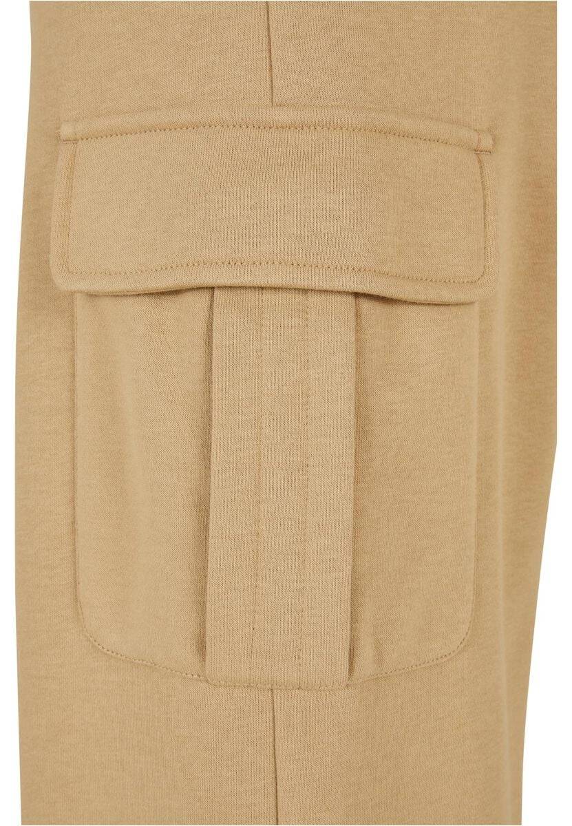 EMP "Ladies Highwaist Wide Leg Cargo Terry Pants" Cargohose Beige Von Urban Classics
