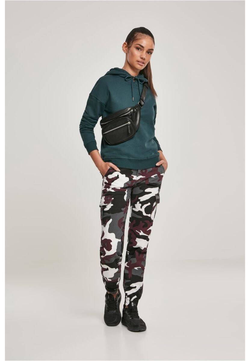 EMP "Ladies Hoody" Kapuzenpullover Flaschengrün Von Urban Classics
