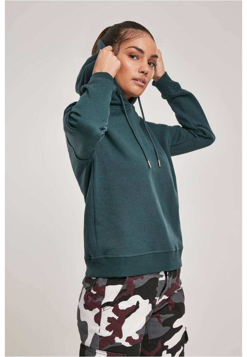 EMP "Ladies Hoody" Kapuzenpullover Flaschengrün Von Urban Classics