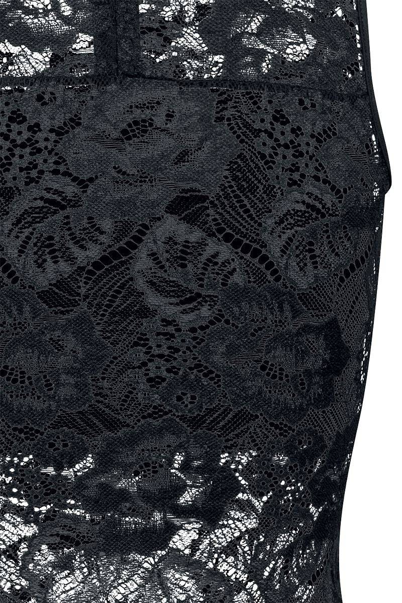 EMP "Ladies Lace Body" Body Schwarz Von Urban Classics