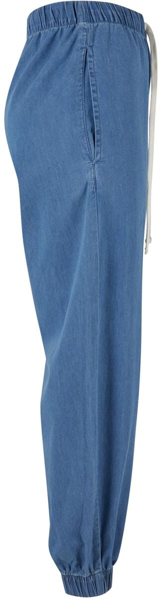 EMP "Ladies Light Denim Jogpants" Trainingshose Blau Von Urban Classics