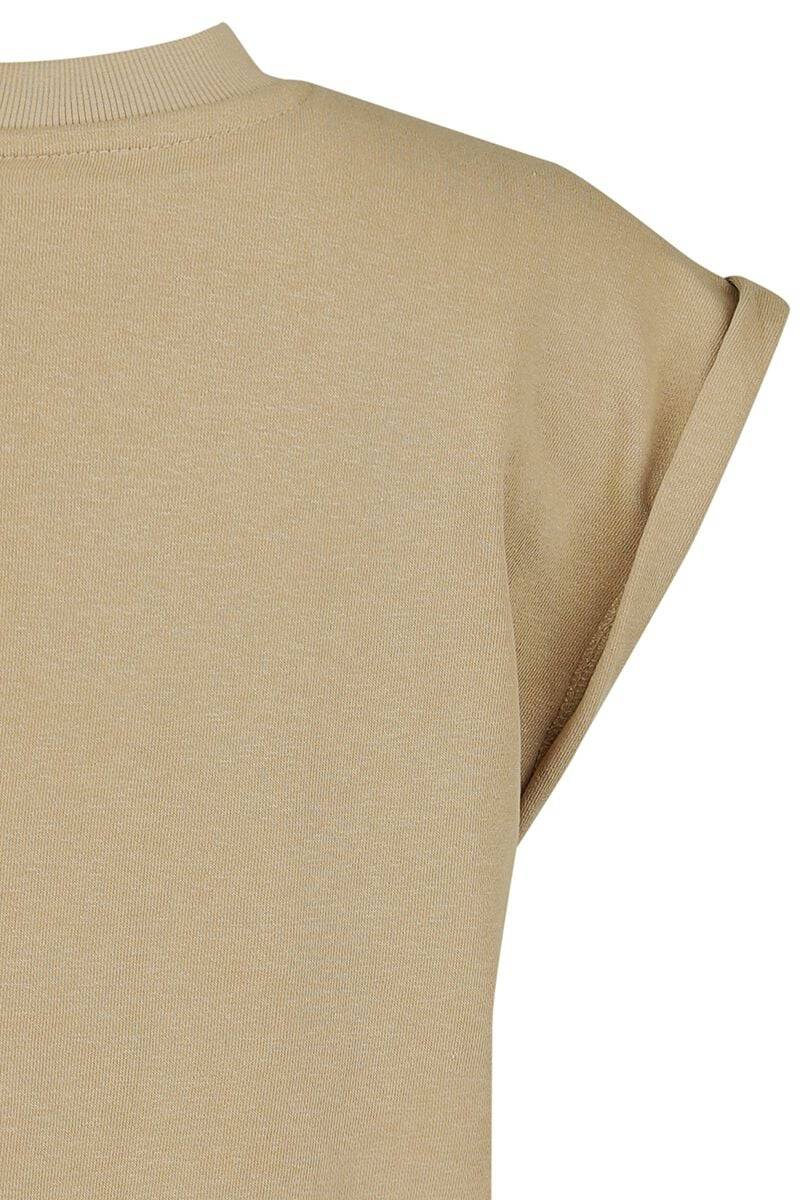 EMP "Ladies Light Terry Dress" Kurzes Kleid Beige Von Urban Classics