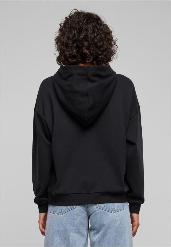 EMP "Ladies Light Terry Oversized Hoody" Kapuzenpullover Schwarz Von Urban Classics