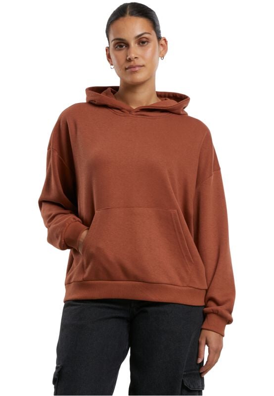 EMP "Ladies Light Terry Oversized Hoody" Kapuzenpullover rost von Urban Classics