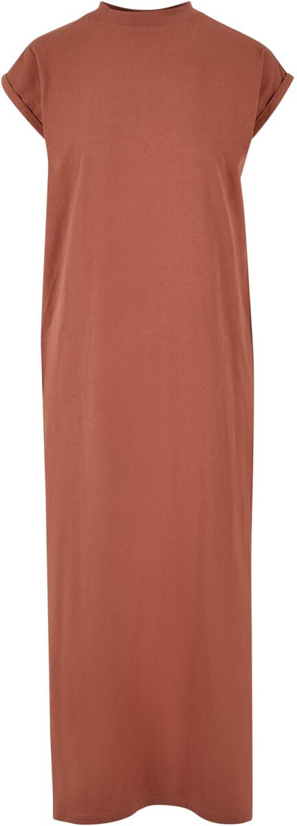 EMP "Ladies Long Extended Shoulder Dress" Langes Kleid rot von Urban Classics