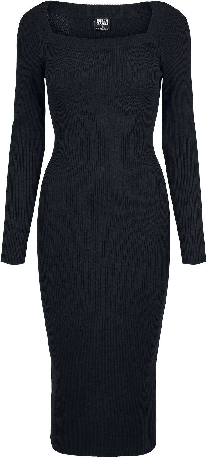 EMP "Ladies Long Knit Dress" Langes Kleid schwarz von Urban Classics