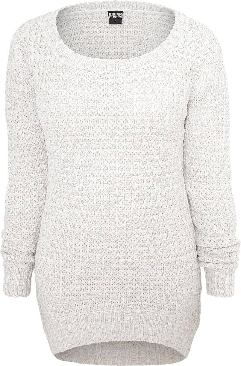 EMP "Ladies Long Wideneck Sweater" Strickpullover altweiß von Urban Classics