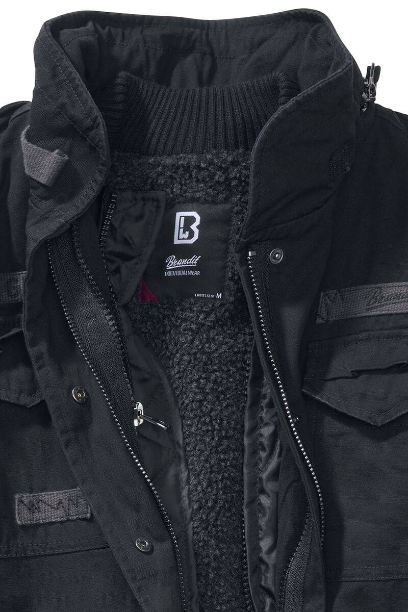 EMP "Ladies M65 Giant Jacket" Winterjacke Schwarz Von Brandit
