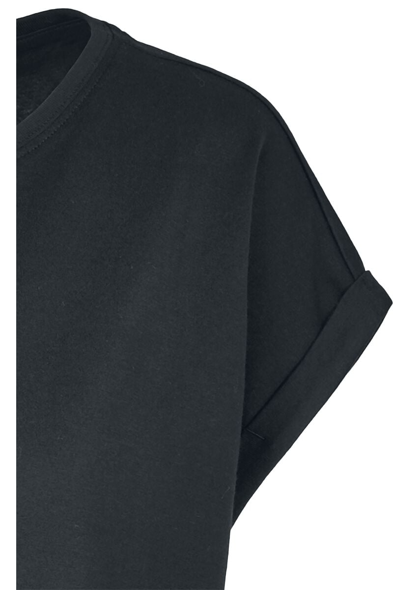 EMP "Ladies Organic Extended Shoulder Tee" T-Shirt Schwarz Von Urban Classics