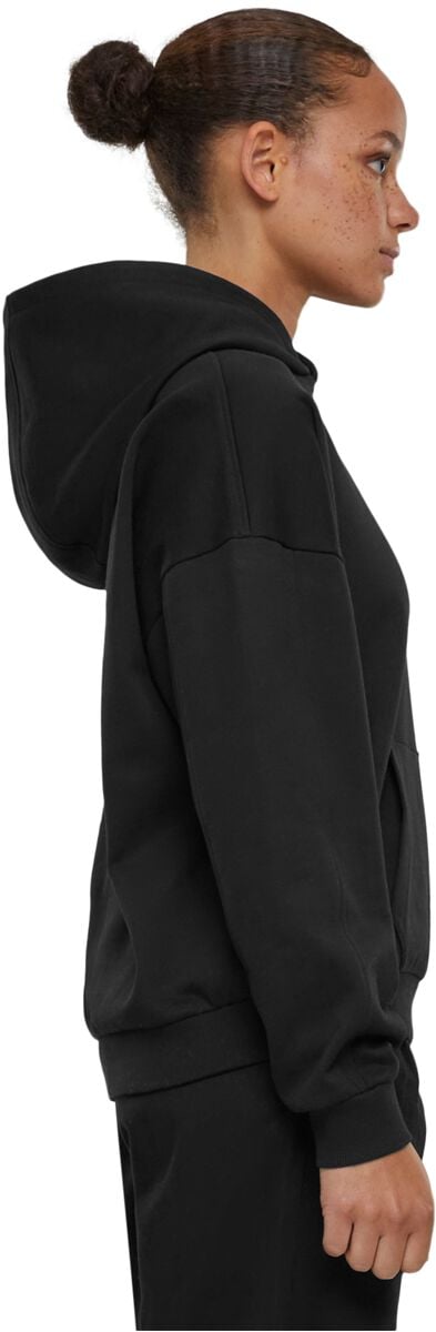 EMP "Ladies Organic Oversized Hoody" Kapuzenpullover Schwarz Von Urban Classics