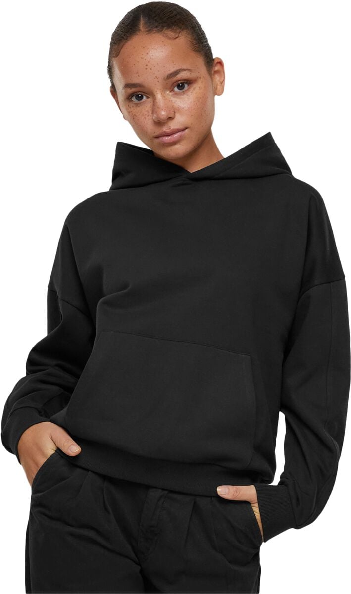 EMP "Ladies Organic Oversized Hoody" Kapuzenpullover schwarz von Urban Classics