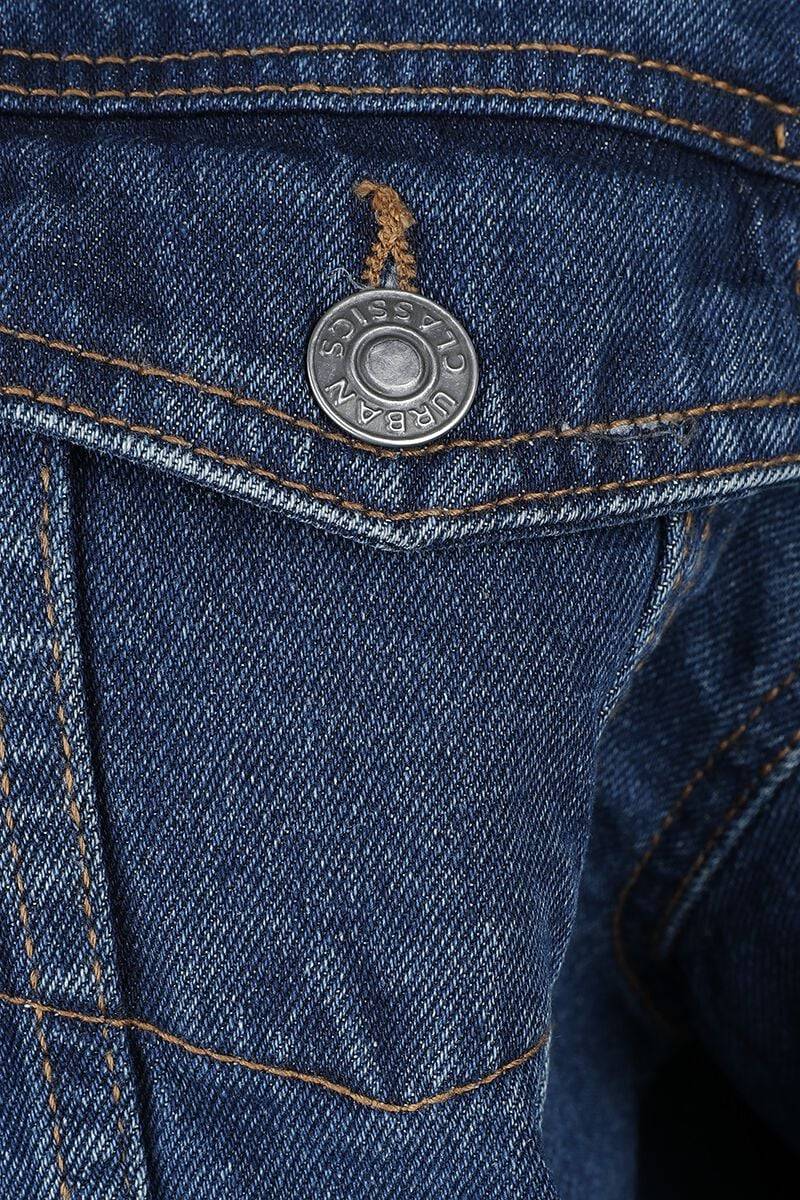 EMP "Ladies Oversized 90‘s Denim Jacket" Jeansjacke Blau Von Urban Classics