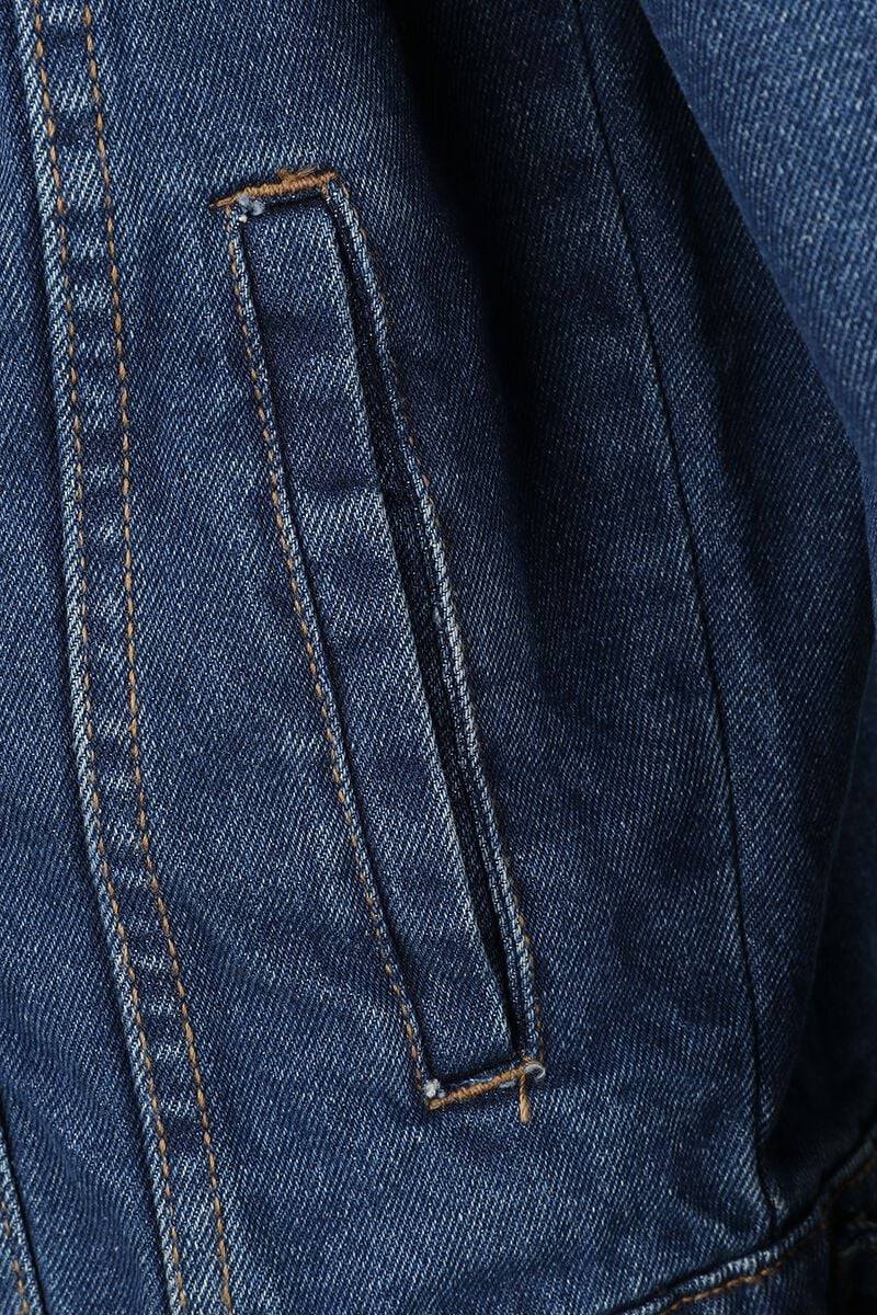 EMP "Ladies Oversized 90‘s Denim Jacket" Jeansjacke Blau Von Urban Classics