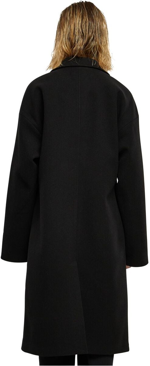 EMP "Ladies Oversized Long Coat" Mantel Schwarz Von Urban Classics
