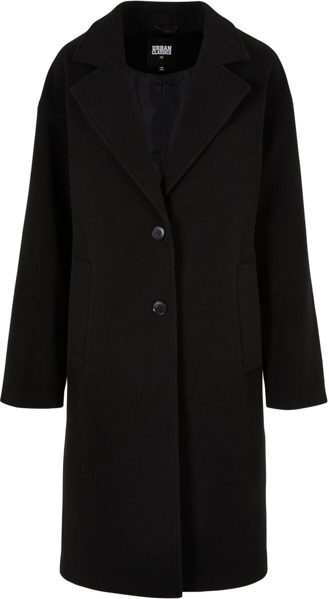 EMP "Ladies Oversized Long Coat" Mantel schwarz von Urban Classics