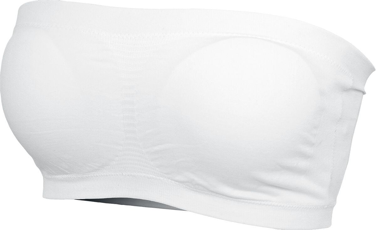 EMP "Ladies Pads Bandeau" Bandeau weiß von Urban Classics