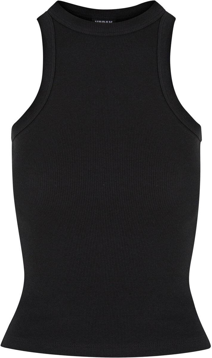 EMP "Ladies Racer Back Rib Top" Top schwarz von Urban Classics