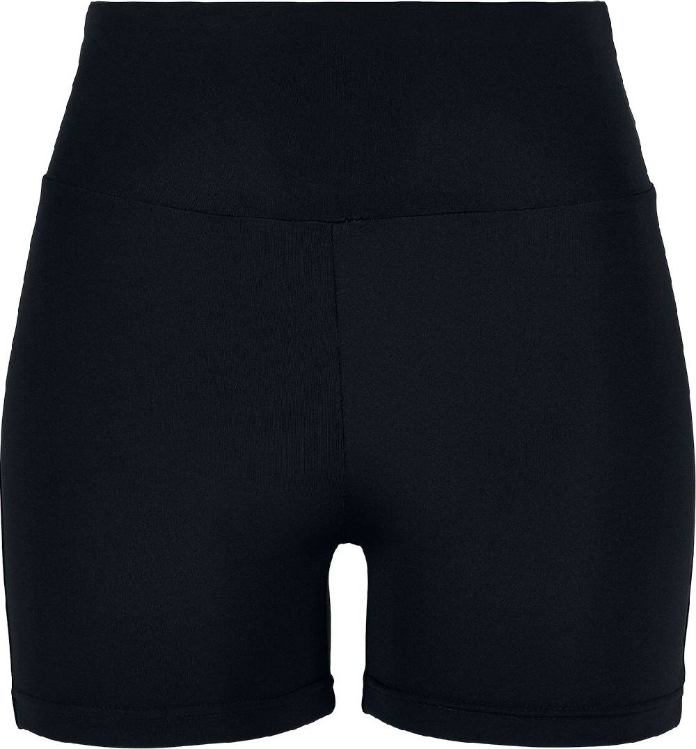 EMP "Ladies Recycled High Waist Cycle Hot Pants" Hotpant schwarz von Urban Classics
