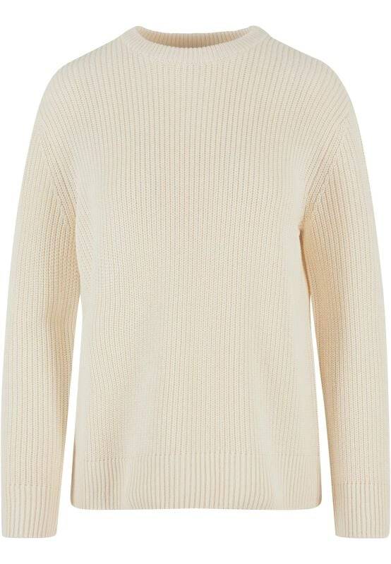 EMP "Ladies Rib Knit Sweater" Strickpullover altweiß von Urban Classics