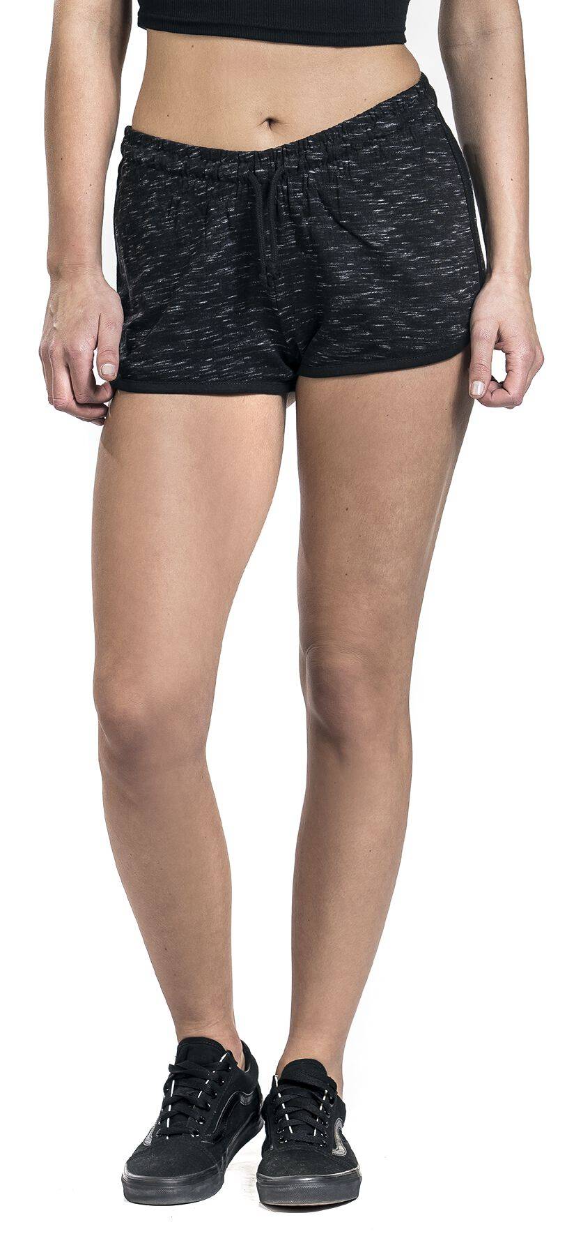 EMP "Ladies Space Dye Hotpants" Hotpant Schwarz Von Urban Classics