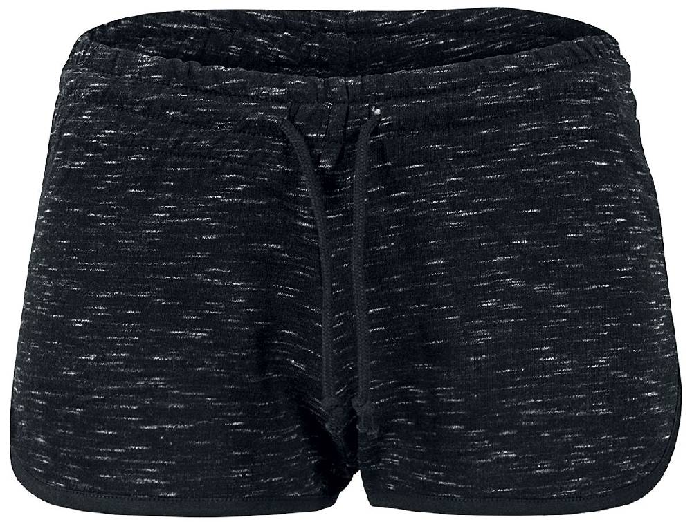 EMP "Ladies Space Dye Hotpants" Hotpant schwarz von Urban Classics