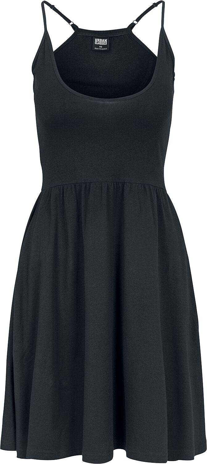 EMP "Ladies Spaghetti Dress" Kurzes Kleid schwarz von Urban Classics