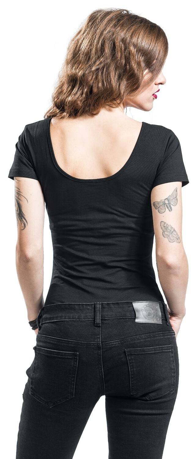 EMP "Ladies Stretch Jersey Body" Body Schwarz Von Urban Classics