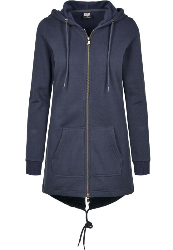 EMP "Ladies Sweat Parka" Kapuzenjacke navy von Urban Classics