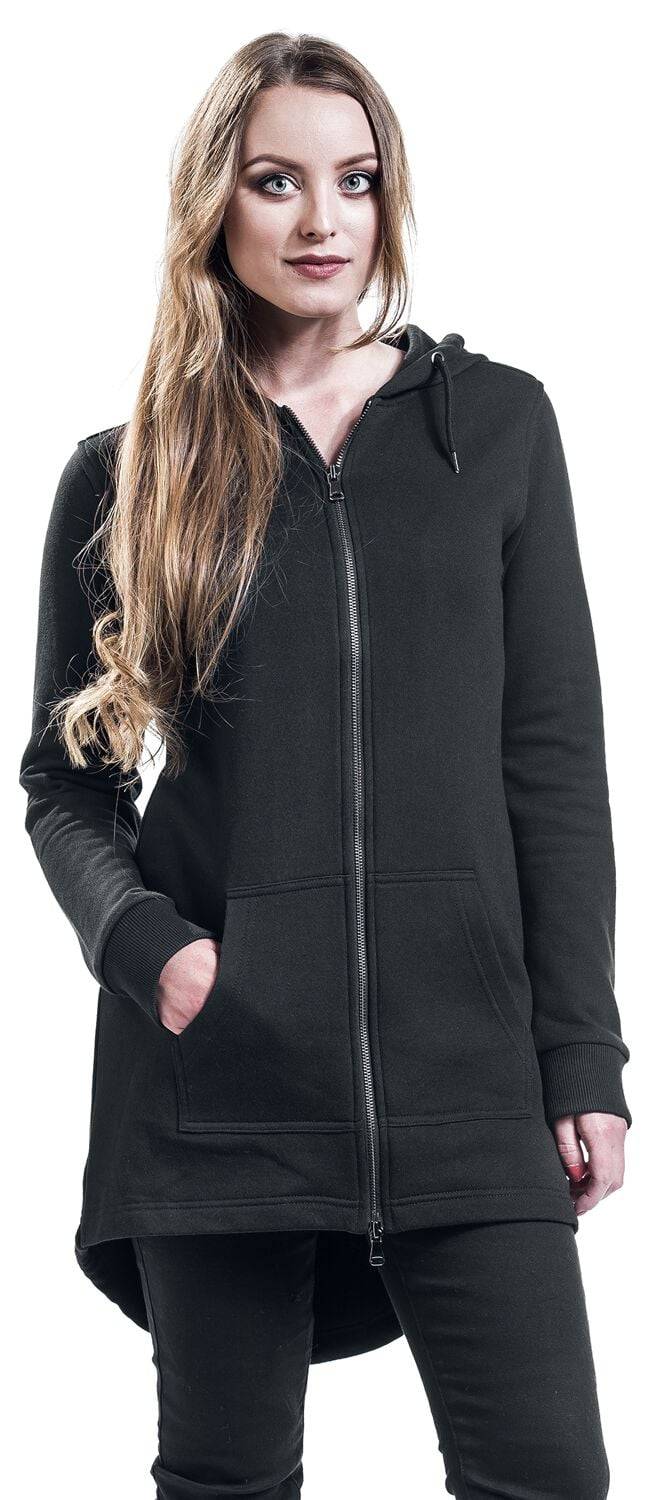 EMP "Ladies Sweat Parka" Kapuzenjacke Schwarz Von Urban Classics