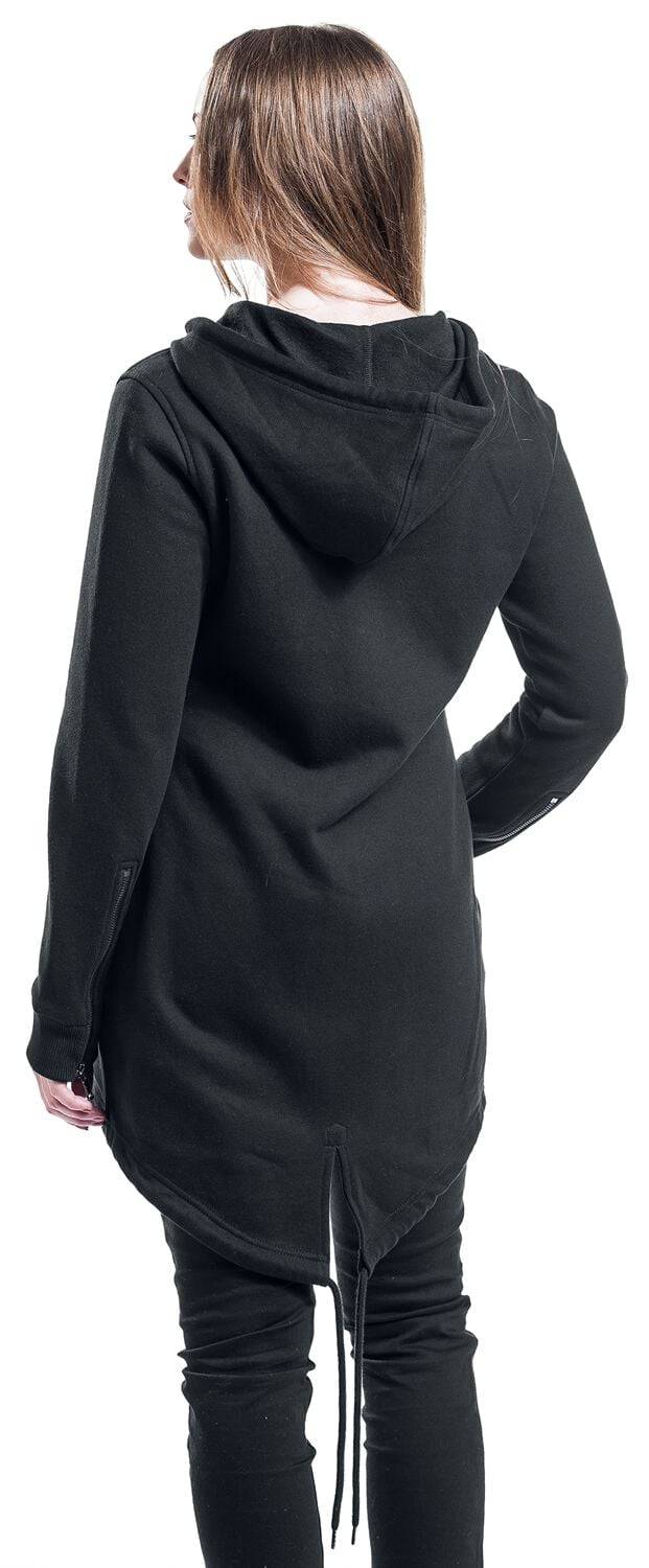 EMP "Ladies Sweat Parka" Kapuzenjacke Schwarz Von Urban Classics