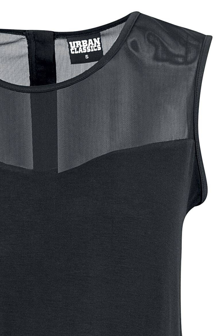 EMP "Ladies Tech Mesh Long Jumpsuit" Jumpsuit Schwarz Von Urban Classics